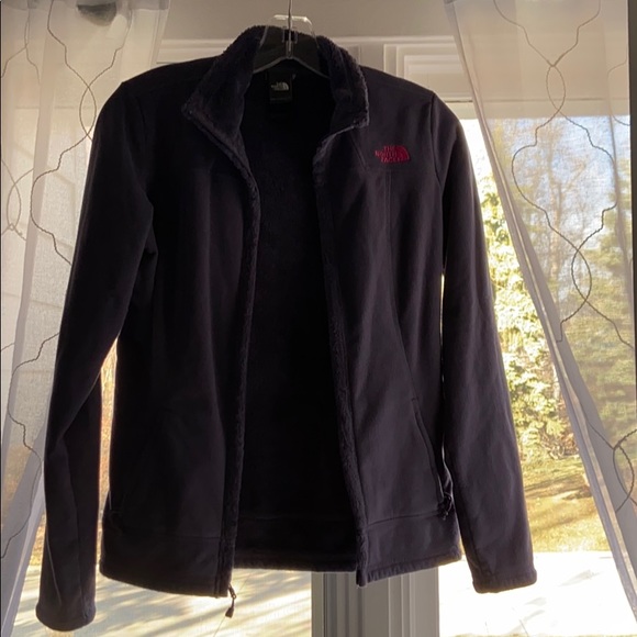 Purple Fuzzy North Face Jacket - Picture 2 of 6